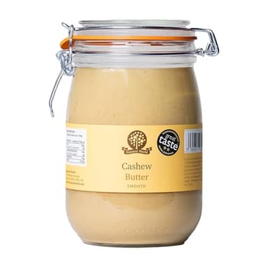 Nutural World - Beurre de noix de cajou onctueux (1kg) - Vainqueur des Great Taste Awards