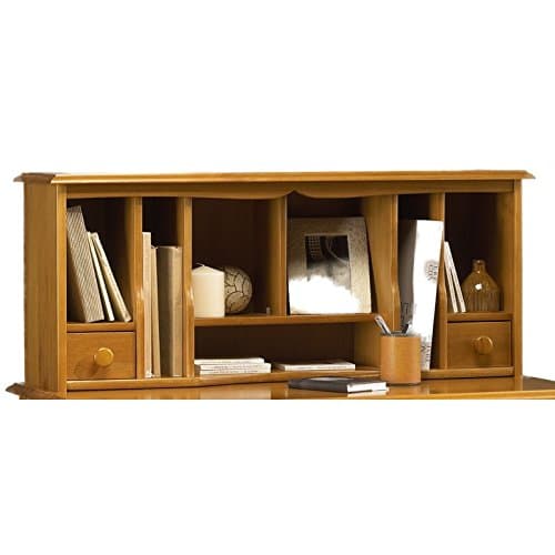 Beaux Meubles Pas Chers - Surmeuble Table à écrire de Style Anglais pin Miel 38151