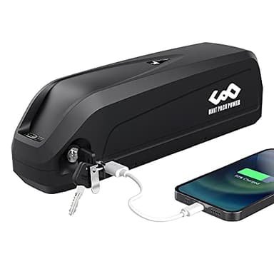 Batterie de vélo électrique 36V 20Ah Lithium ION pour 250W 500W Motor - Batterie de vélo électrique - Batterie Hailong 36Volt 20Ah - Batterie Ebike(5 épingles)