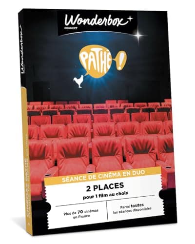 Cinéma Pathé Gaumont - Séance Classique en Duo - Coffret Cadeau - Ticketbox - Idée Cadeau Divertissement