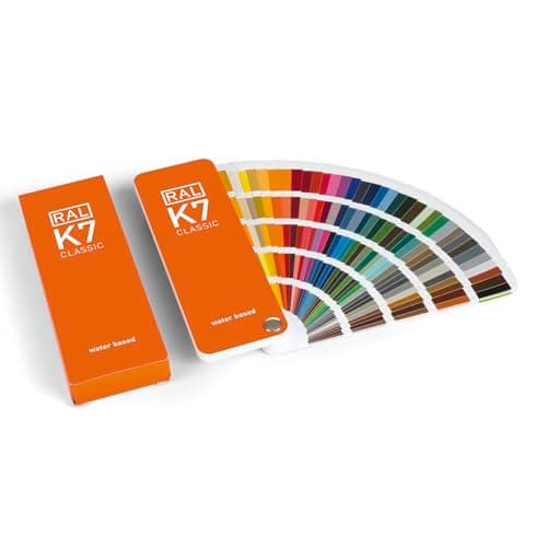 RAL K7 Nuancier de Couleur, 216 Teintes Brillantes, 5 Langues