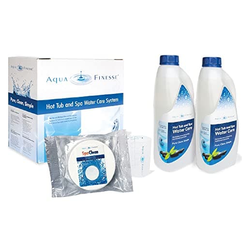 AquaFinesse avec grains de chlore + Spa Clean GRATIS Y