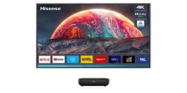Hisense 100L9-D12 Laser TV - Vidéoprojecteur Ultra Courte Focale + Écran 100"