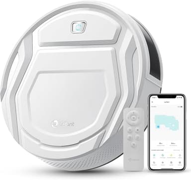 Lefant Robot aspirateur, Aspiration 2200 Pa, Poils d'animaux, Poils, sols, poussière, Nettoyage de la Maison, autonomie de 120 Min, 6 Modes de Nettoyage, Wi-FI/Application/télécommande, M210