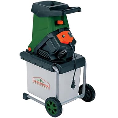 Gardebruk® Broyeur de végétaux et Branches Couteaux 3100W électrique Branches 40mm bac 50L broyeur de Jardin déchiqueteur Bois