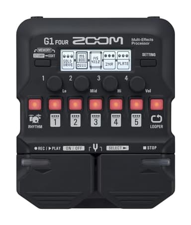 Zoom - G1 FOUR - Multieffet pour guitare électrique