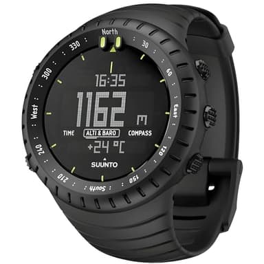Suunto Core Alpha Stealth Montre Outdoor avec altimètre, baromètre et GPS