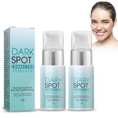 2 Pièces Crème Correctrice Anti-Taches Noires, Dark Spot Corrector Oil Correcteur Pour Taches Brunes Sérum Anti Taches Visage Et Corps, Crème Anti-Taches Pour Le Visage, Réparateur Et Éclaircissant