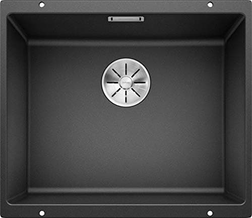 BLANCO SUBLINE 500-U 523432 Évier de Cuisine, Anthracite, 500 mm