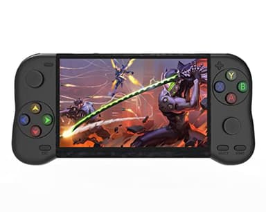 HLF 5.1 " HD Screen Vintage Game Conception de la Forme de la poignée 12000 Jeux intégrés Sortie HDMI Batterie de Recharge de Livres MP4 mp3 Consol Jeu Console Enfant Console Jeux Portable