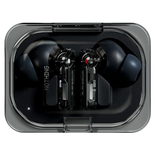 Nothing Ear (a) ecouteurs Bluetooth sans Fil avec Intégration de ChatGPT, Réduction Active du Bruit, Algorithme Bass Enhance et Jusqu’à 42,5 Heures d’écoute - Noir