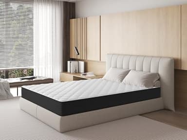 sinlikon Matelas 180x200CM,Epaisseur 14CM,Matelas Mousse 2 Personne,Moelleux et Respirant