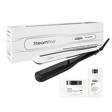 L'Oréal Professionnel SteamPod 3 Fer à lisser à vapeur pour lisser et boucler avec shampooing et masque pour test