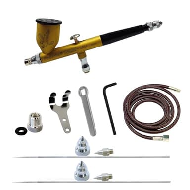 Paasche Airbrush Cerakote Aérographe Doré