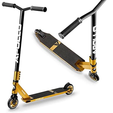 Apollo Trottinette Enfants Star Pro - Professionnelle Anodisée de Haute Qualité, ABEC 9 Roulements à Billes, Roues de 100mm avec Noyau en Aluminium, Trottinette pour Enfants et Adolescents