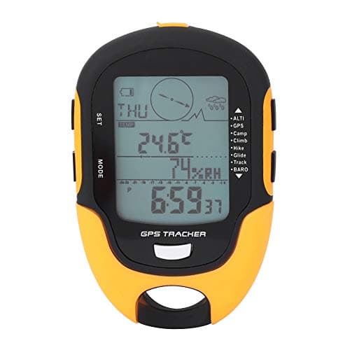 Récepteur de Navigation GPS Baromètre Altimètre Numérique Rechargeable USB Portable pour Les Activités de Plein Air Nocturnes