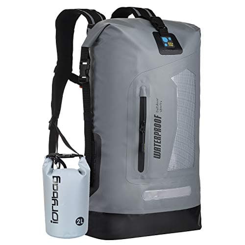 IDRYBAG Sac à Dos étanche 20L/30L/40L, Sac à Dos étanche Flottant pour Homme, Sac étanche pour Kayak