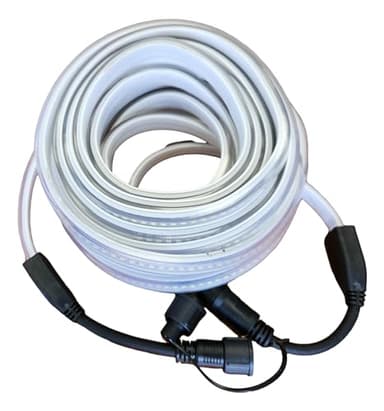 Light at Job - Rallonge Ruban LED Connectable de Chantier, 5 Mètres - PVC, Protection IP65-178 LED SMD, 2835/Mètre, 1200 Lumens/Mètre - 6000K