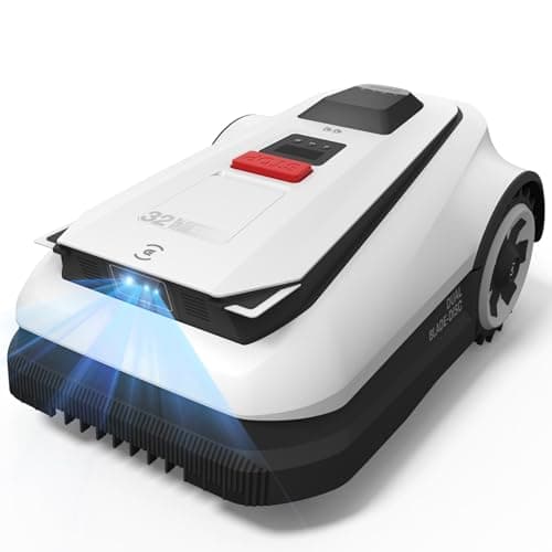 ECOVACS Goat A1600 RTK Robot Tondeuse sans Fil périphérique 1600 m², Navigation RTK+Vision Améliorée par LiDAR, Charge Rapide 45 Min, Tonte précise des Bordures, Cartographie Automatique, Pente 50%