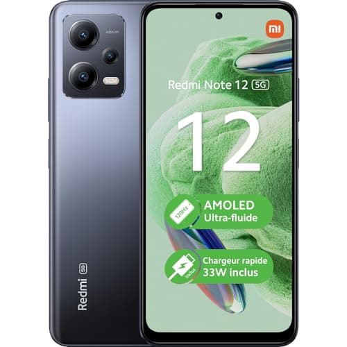 Xiaomi Redmi Note 12 5G 128GB/4GB Dual-SIM onyx-gray