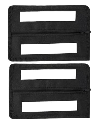 Lot de 2 sacs de dérivation dissimulés pour la maison, le bureau, la chaise, la table de chevet, l'armoire (2, noir)