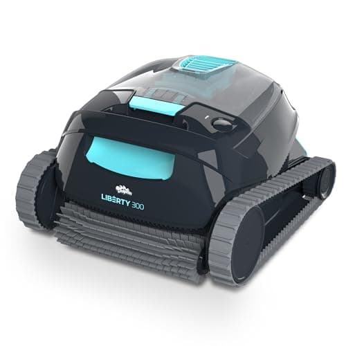 Dolphin Liberty 300 Robot Nettoyeur électrique sans Fil pour Piscine Hors-Sol Jusqu’à 10 m - Nettoyage des parois - Économie d'énergie