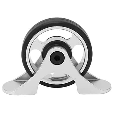 plplaaoo Garde-boue de vélo avec Easy Wheel Stable léger en alliage d'aluminium - Accessoires pour vélos pliants Brompton et Dahon (argenté)