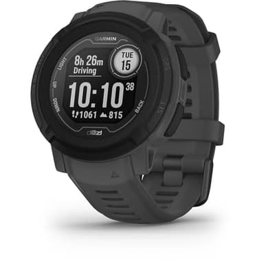Garmin Instinct 2, Dēzl Edition Graphite - Montre connectée GPS conducteurs poids lourds - Boîtier 45 mm