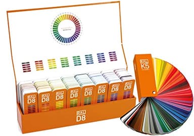 RAL Jeu de nuanciers de Couleur pour Le Design – D8 et K5, satinés