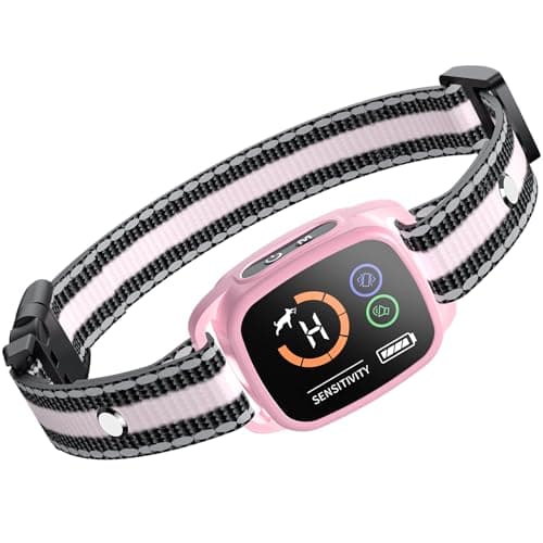 Collier Anti Aboiement Chiens (Pink)