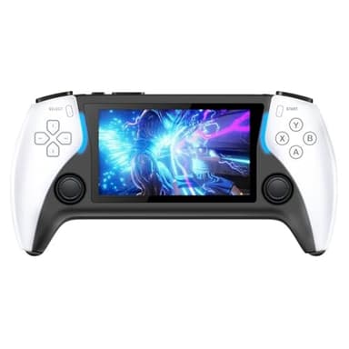 Goorvoucs 8G 2000+Games Project X Console de Vidéo de Poche Portable 4,3 Pouces IPS Support D'Écran PS1 Gaming Double Haut-Parleur Stéréo
