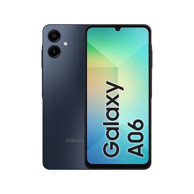 Samsung *A065F/DS Galaxy A06 (6.7'' - 4/128GB - NO EU, Garantie 2 Ans par Hem) Black
