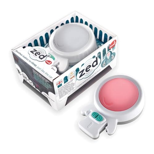 Zed par Rockit - Aide Votre Bébé à s’Endormir, 6 Modes de Vibration, Fonctionne sur Tout Matelas, Aide au Sommeil de Bébé pour Berceaux, Couffins, Landaus, Panier Moïse, Lits Bébé Dès la Naissance