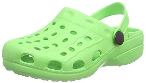 Playshoes Mixte Enfant Chaussons Voiture De Course, Vert Gruen 29, 30/31 EU