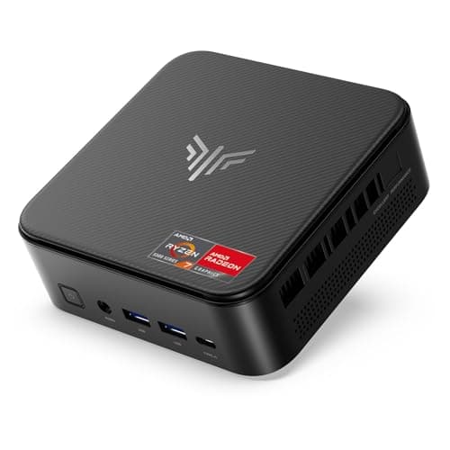 NiPoGi E3B Mini PC AMD Ryzen 7 5875U 16 Go DDR4 / 512 Go SSD Micro Ordinateur Bureau, Graphique Radeon RX Vega 8, DP + HDMI 4K, WiFi 6 BT5.2 Light Gamer PC