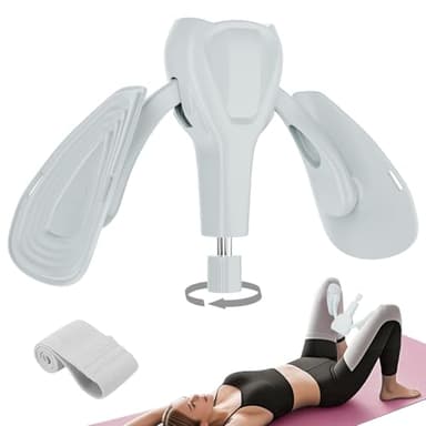 Appareil Musculation Fessier Femme Homme Elastique Cuisses et Jambes Hip Trainer Exerciseur Fitness Maison Pilates Musculation Abdos Kegel