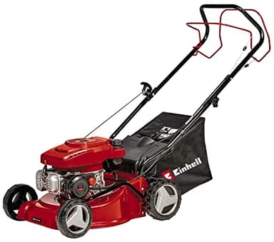 Einhell Tondeuse à gazon thermique GC-PM 40/2 S (132cc, surfaces jusqu’à 1 000 m², Largeur de coupe 40 cm)