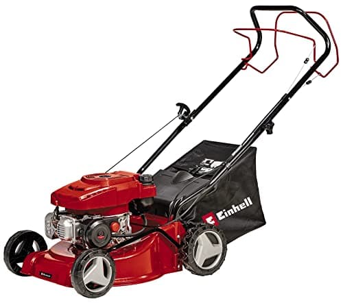 Einhell Tondeuse à gazon thermique GC-PM 40/2 S (132cc, surfaces jusqu’à 1 000 m², Largeur de coupe 40 cm)