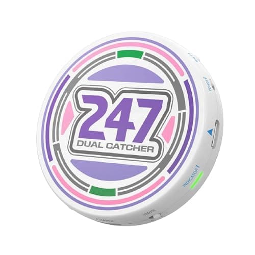 PhotoFast 247 Dual Auto Catcher pour Poke mon Go Prise en Charge de la Capture Automatique, Tapotement/Reconnexion Automatique, Fonction de Connexion de Plus d'une heure Compatible avec iOS et Android