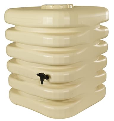 Belli 0242 1 Récupérateur à Eau Cubique 1000 L Beige 100 x 120 cm