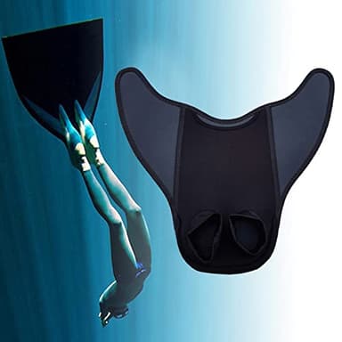 Deno Sirène Natation Queue Monopalme - Natation pour Adultes Poisson Monopalme Queue Forme Palmes Natation Formation Palmes Natation Plongée Snorkeling Maillots Bain Eau Jouets