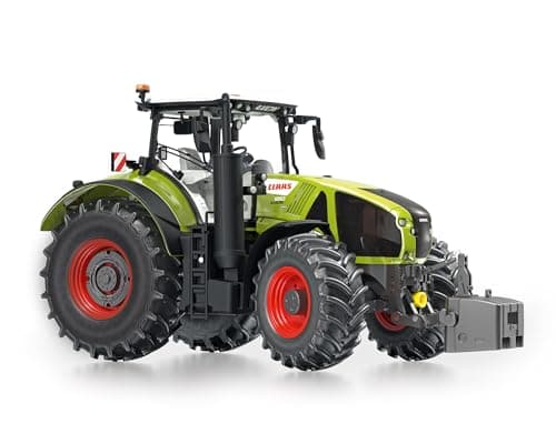 WIKING 077863 Claas Axion 950 Modèle réduit de Tracteur, 1:32, métal/plastique, à partir de 14 ans, Multiples Fonctions, avec poids à l'avant, Capot ouvrable