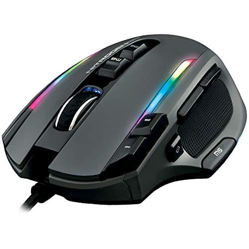The G-Lab Kult Nitrogen Core Souris Gamer Filaire Haute Performance - Capteur Optique Avago 10 000 DPI, RGB, Poids Ajustable, 11 Boutons Programmables, Ultra Légère - PC/PS4/PS5/Xbox One