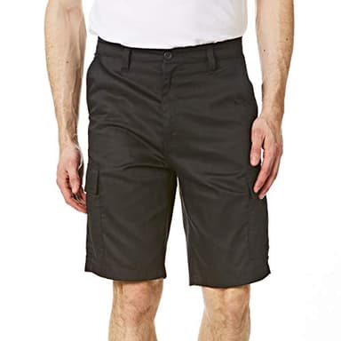 Iron Mountain IMSHO226 Multi Pocket Classique Cargo Workwear Sécurité au Travail Shorts Homme, Noir, 32W