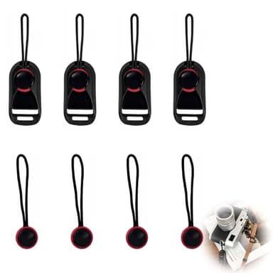 4 Pièces Connecteur de la Sangle, Dégagement Rapide, Clip de Sangle Universel pour Caméra, Connecteur Sécurisé pour Bandoulière avec Adaptateur, Accessoire pour Appareil Photo Reflex et Sans Miroir