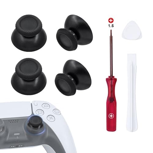 Mcbazel 5 en 1 Kit de Réparation Joystick Analogique de Remplacement pour PS5 Manette