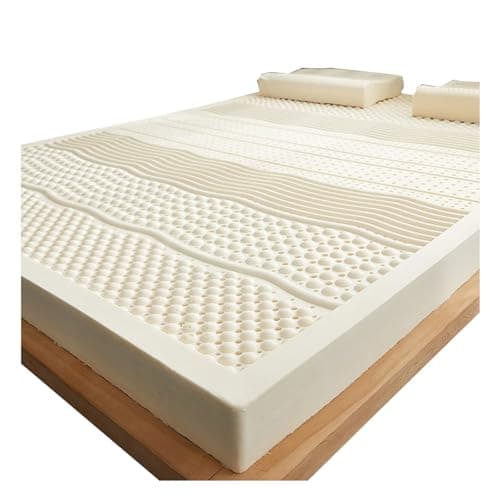 Latex Naturel Organique Respirant Et Confortable,Durable Et Pas Facile À S'effondrer,Surmatelas en Mousse À Mémoire De Forme,Matelas en Latex Naturel,2,5 Cm,90cmx200cm