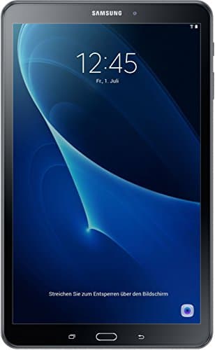 Samsung Galaxy Tab A (2016) Tablette tactile 10,1"(25,65 cm)(16 Go, Android, WiFi, 1 Prise Jack, Noir)[Import Allemand]