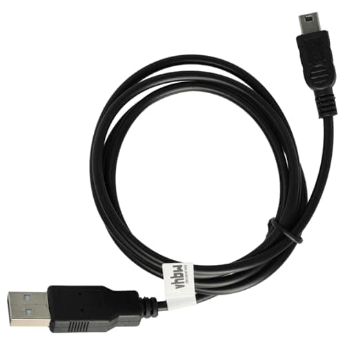 vhbw Câble USB synchronisation de données 2-en-1 avec charge compatible avec TomTom Car, GO, ONE Europa, Start, XL, XXL GPS