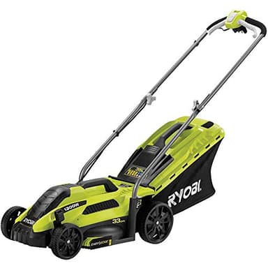 Ryobi RLM13E33S Tondeuse à gazon poussée Secteur Noir, Vert